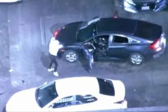 DUI suspect dances for cops after wild police chase through streets of LA