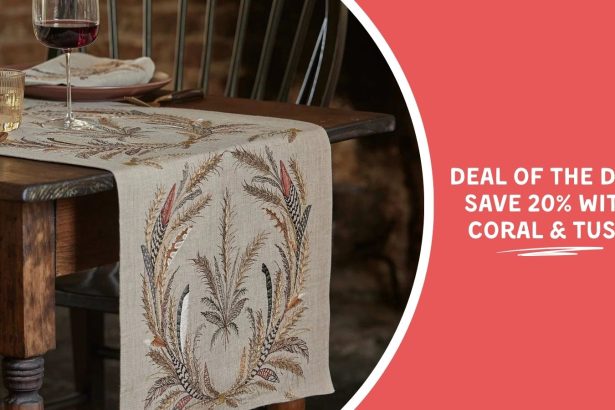 Deal of the Day: Save 20% With Coral & Tusk