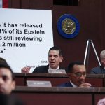 Democrats want answers from DOJ about missing Trump Epstein files : NPR