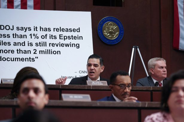 Democrats want answers from DOJ about missing Trump Epstein files : NPR