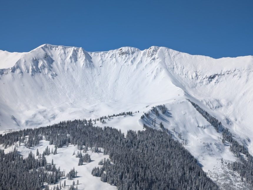 Dozens of avalanches reported in Colorado mountains