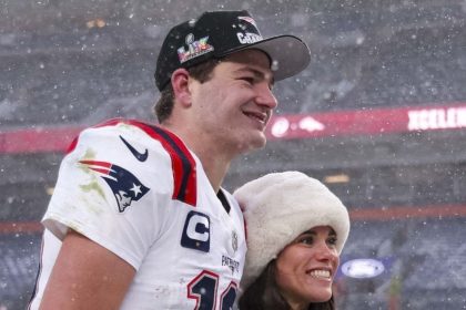 Drake Maye’s wife Ann Michael drops sparkling mesh top mirror selfie as couple enjoy Super Bowl weekend ahead of big game vs. Seahawks