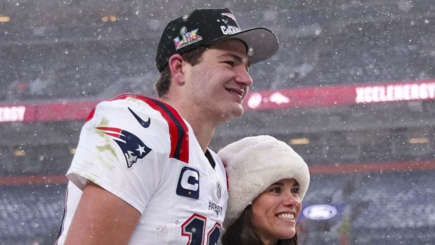 Drake Maye’s wife Ann Michael drops sparkling mesh top mirror selfie as couple enjoy Super Bowl weekend ahead of big game vs. Seahawks