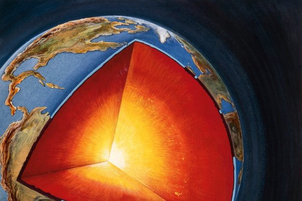 Earth’s core may contain 45 oceans’ worth of hydrogen