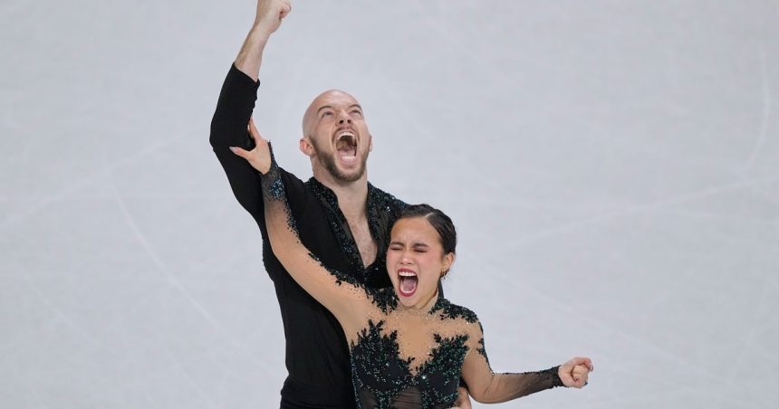 Ellie Kam And Danny O’Shea Deliver Career-Best Free Skate To Keep U.S. Ahead In Team Figure Skating