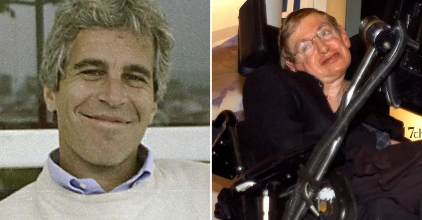 Epstein Wanted ‘Nobel Prize’ For Helping Stephen Hawking Have Sex