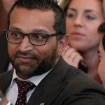 FBI director invites fresh scrutiny over travels with appearance at US men’s hockey team celebration : NPR