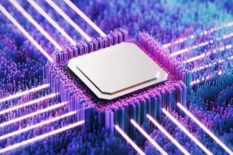 Fast-charging quantum battery built inside a quantum computer