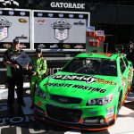 February 17, Danica Patrick wins Daytona 500 pole