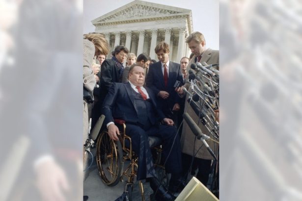 February 24, Jerry Falwell loses to Larry Flynt at the Supreme Court
