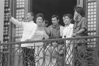 February 25, Dictator flees the Philippines after 20 years of rule