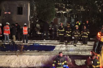 February 3, Commuter train slams into SUV near New York City, killing 5