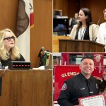 Firefighter Andrew Jimenez appears in court in a suicide vest for the murder of his wife Mayra