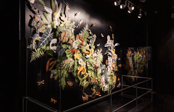 Foliage and Wild Creatures Spring to Life in Clare Celeste’s Paper Installations — Colossal