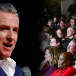 Gavin Newsom Atlanta Audience Was Predominantly White