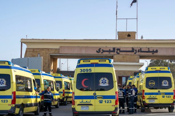 Gaza border crossing buzzes with activity after years of near-complete closure : NPR