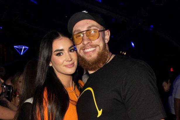 George Kittle swoons over wife Claire’s red swimsuit picture from Sports Illustrated photoshoot