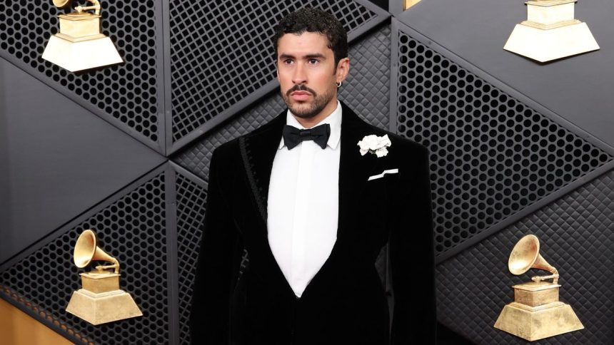 Bad Bunny Turns Into a Schiaparelli Boy at the 2026 Grammys
