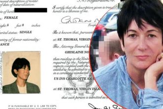 Ghislaine Maxwell ‘Lied’ on U.S. Citizenship Form — Could Face Charges