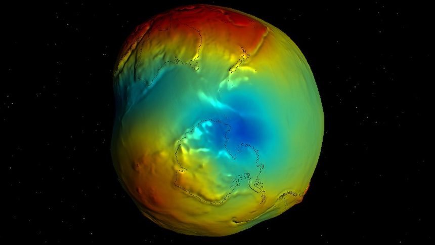Giant Gravity Anomaly Under Antarctica Is Getting Stronger, Scientists Reveal : ScienceAlert
