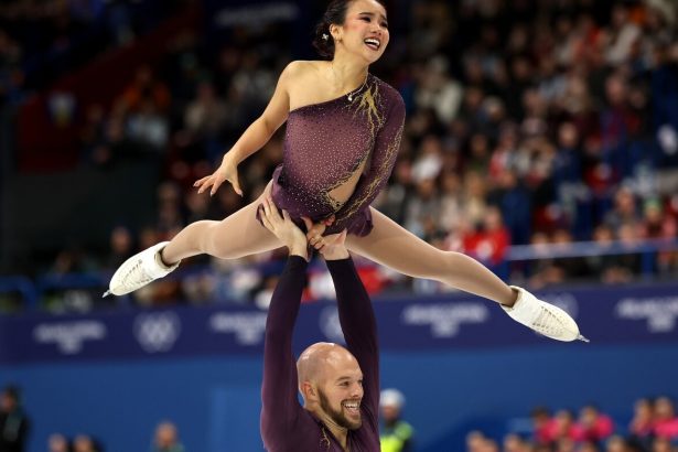 How Olympic figure skaters soar after stumbling on the ice : NPR