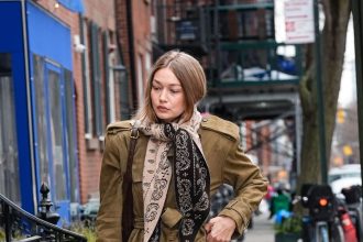 Gigi Hadid’s Bandana Scarf Proves That You’re Always Your Own Best Muse