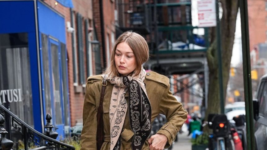 Gigi Hadid’s Bandana Scarf Proves That You’re Always Your Own Best Muse