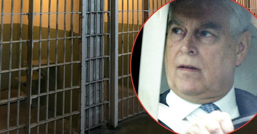 Inside Andrew Windsor’s Bare Jail Cell After He Was Arrested