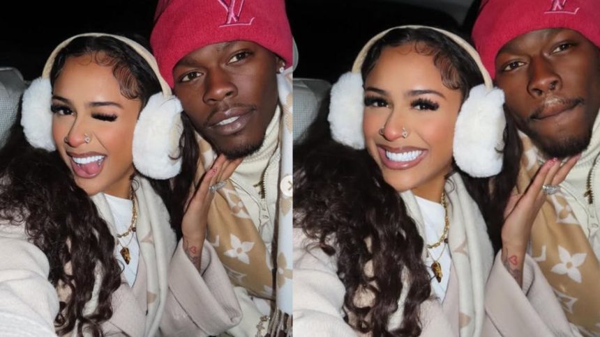 Jazz Chisholm Jr.’s fiancee Ahnalys Santiago turns heads at Harry Reid airport, shares multiple mirror selfies