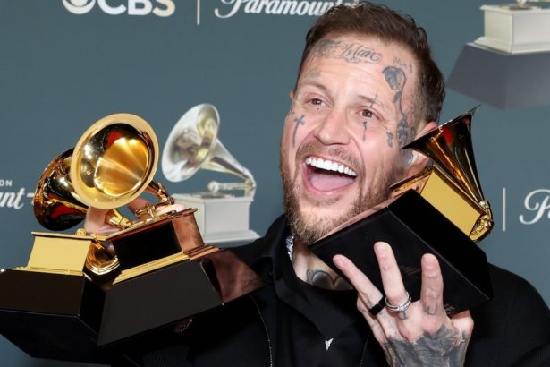 Jelly Roll Is Donating One of His Grammys to a Local Nashville Jail