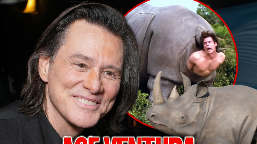 Jim Carrey Butt Birth Mechanical Rhino From ‘Ace Ventura’ Up For Auction