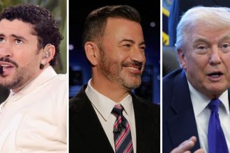 Jimmy Kimmel Defends Bad Bunny Against Trump’s Super Bowl Takedown