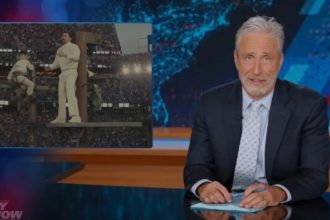 Jon Stewart Slams Conservative Outrage Over Bad Bunny Halftime Show