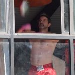 Joshua Jackson Works Out Shirtless at a Boxing Gym in LA, On Video