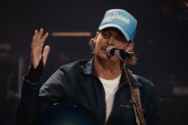 Kid Rock Keeps It Mild at Turning Point ‘All-American Halftime Show’