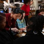 Kochi Cafe gave a hands-on lesson on Chinese dumplings for the Lunar New Year