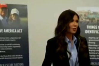 Kristi Noem Put Her Foot In Her Mouth And Says The SAVE Act Quiet Part Out Loud
