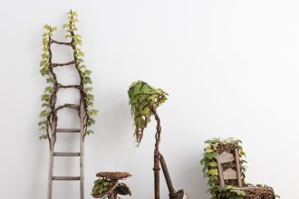 Kudzu Vines and Synthetic Leaves Entwine in Joyce Lin’s Irrepressible Sculptures — Colossal