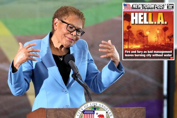 LA Mayor Karen Bass cancels event at last minute in wake of Palisades fire report