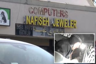 LA jewelry store break-in caught on video