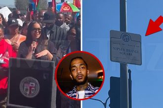 Lauren London’s Emotional Tribute to Nipsey Hussle as LA Dedicates Intersection to Him