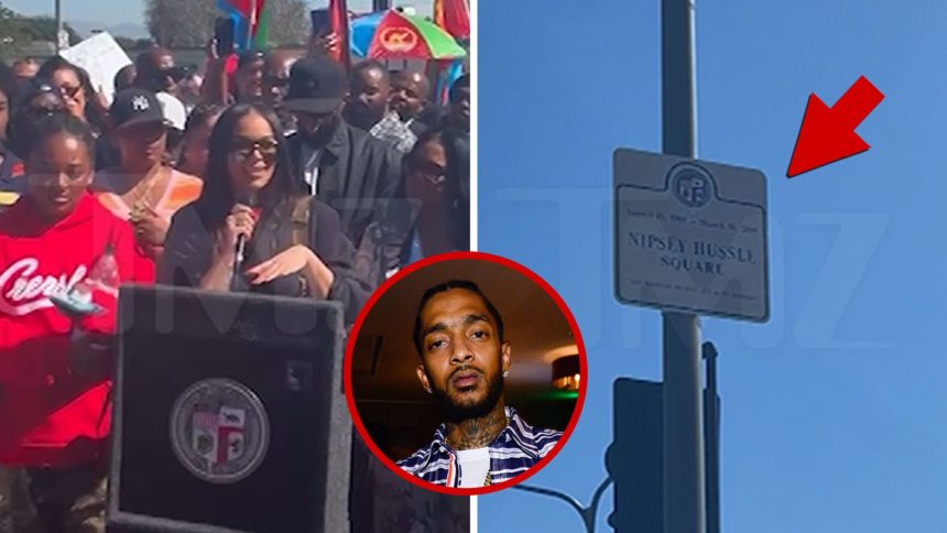 Lauren London’s Emotional Tribute to Nipsey Hussle as LA Dedicates Intersection to Him
