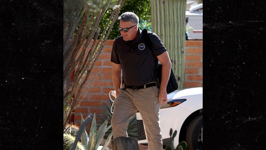 Law Enforcement Agents at Annie Guthrie’s House Amid Search For Nancy