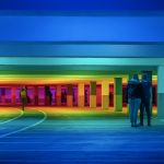 Liz West Transforms a Bristol Parking Garage into a Kaleidoscopic Passageway — Colossal