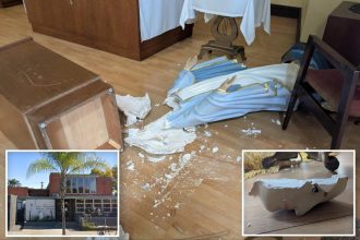 Long Beach vandals decapitate Blessed Mother statue in attack on Catholic school: cops