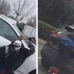Man Hitches Death-Defying Rides Hanging Onto Cars in Traffic, on Video