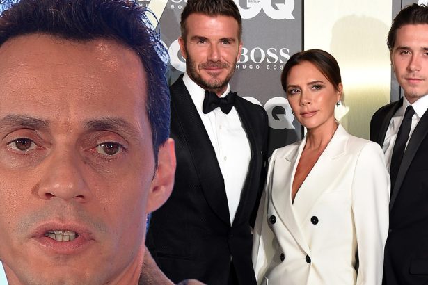 Marc Anthony Addresses Beckham Family Feud