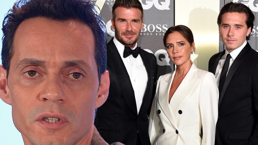Marc Anthony Addresses Beckham Family Feud