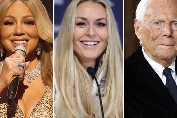 Mariah Carey, Armani Tribute, Political Tension