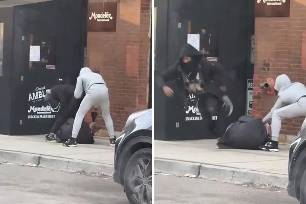 Masked thugs rob man at gunpoint in brazen Chicago ambush: video